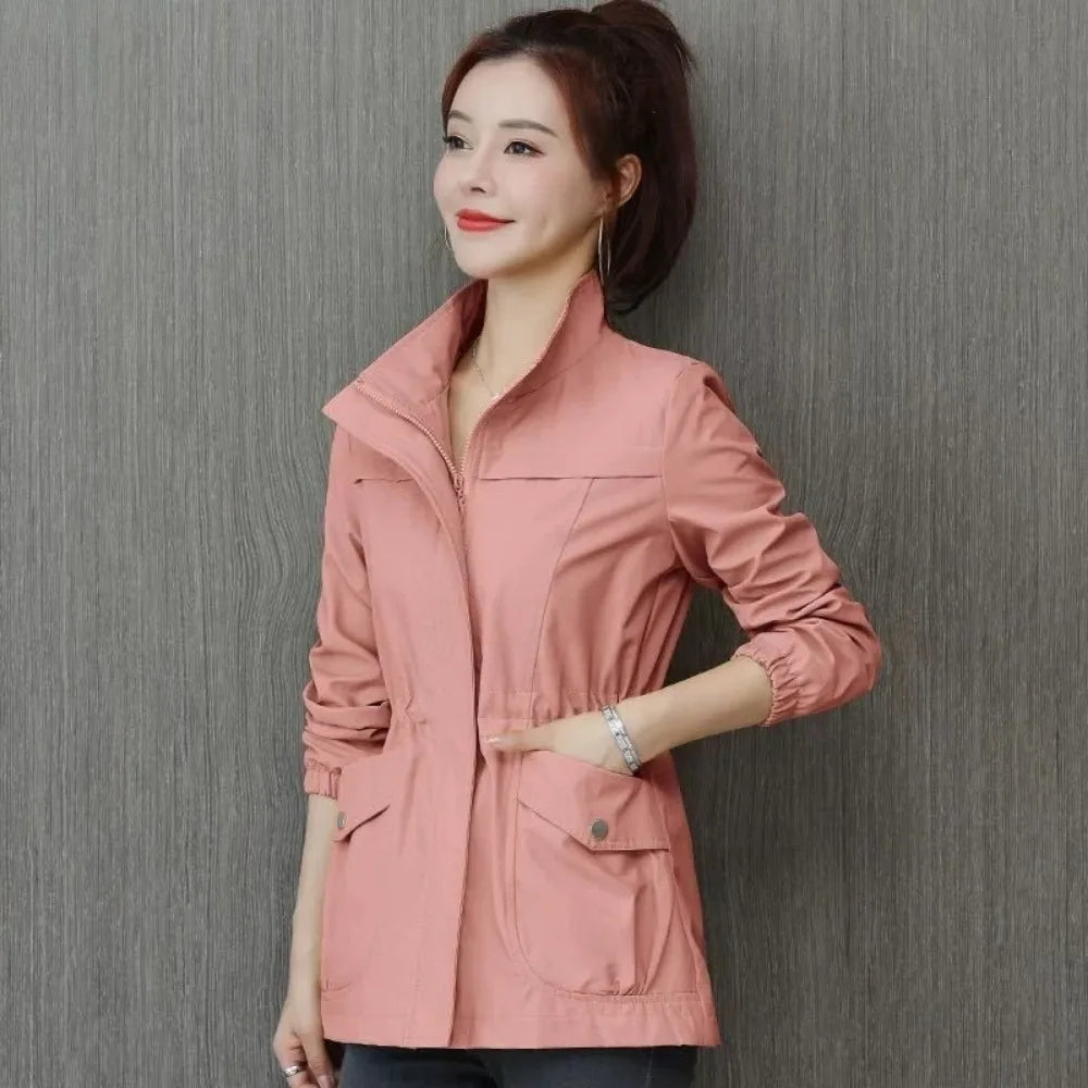 Elegant Windbreaker Slim Fit Jacket
