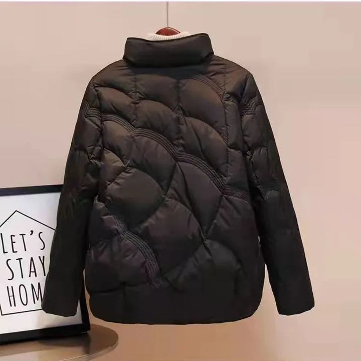 Short Puffer Coat Women’s Cotton Parka