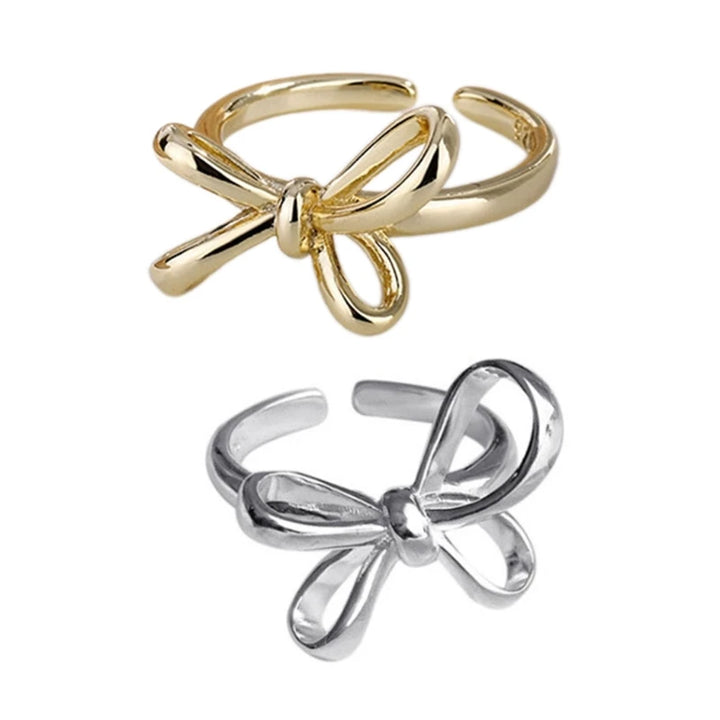 Adjustable Bow Knot Ring