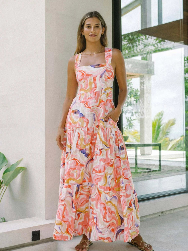 Women’s Floral Maxi Dress