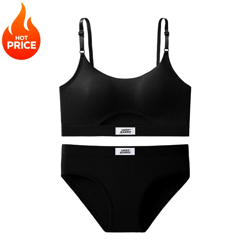 Seamless Bra & Panty Set Wireless, Comfy & Sexy