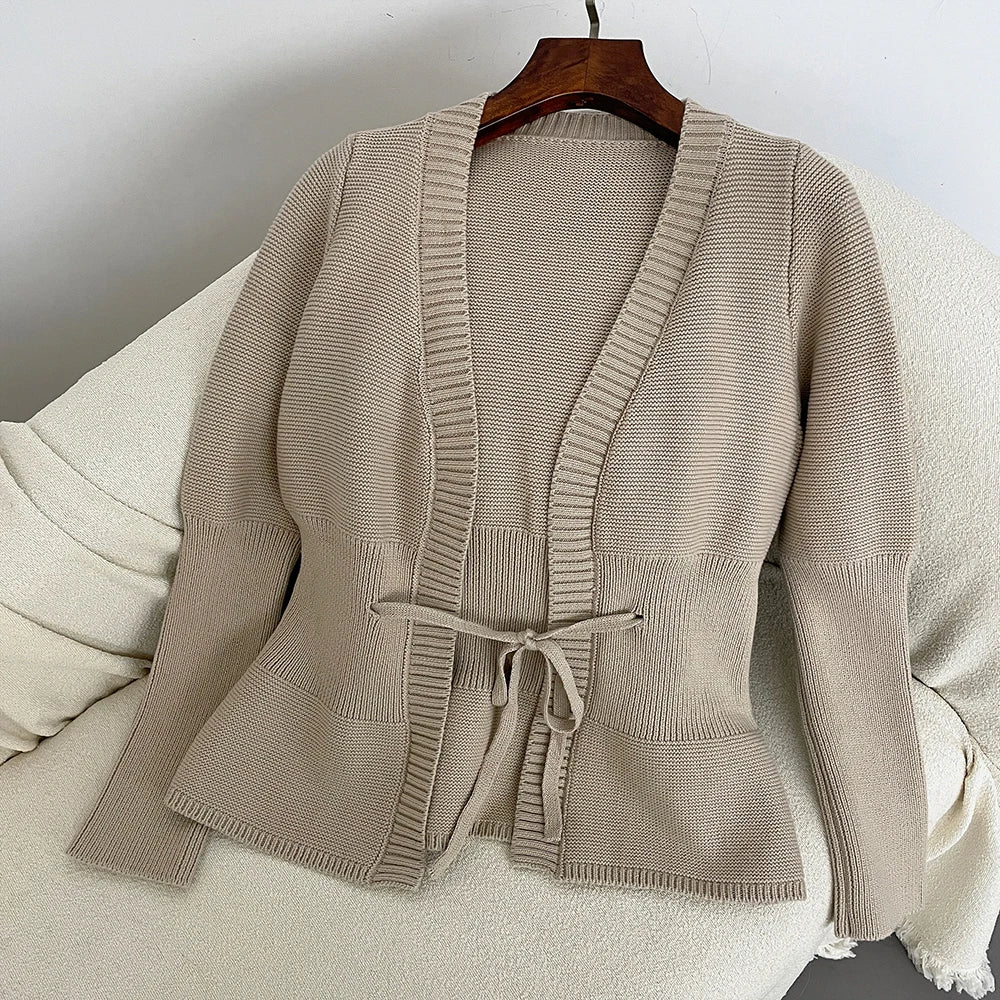 Slim Fit Knit Sweater Jacket Women’s