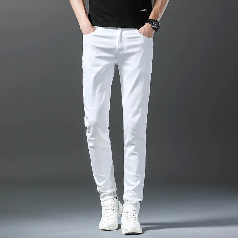 Straight-leg Denim Pants