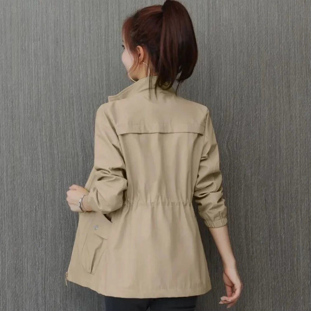 Elegant Windbreaker Slim Fit Jacket