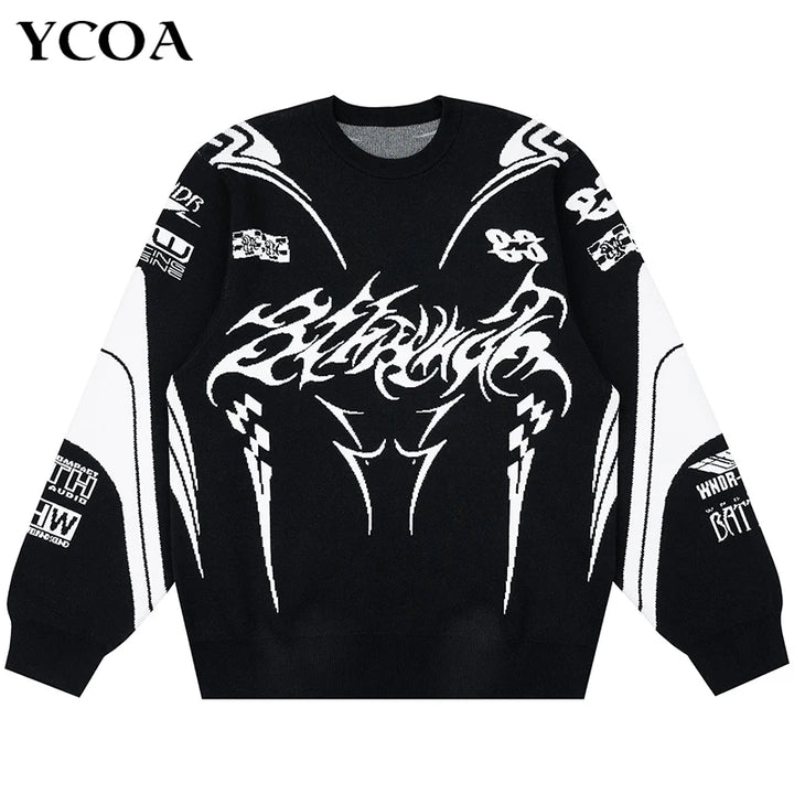 Men’s Korean Harajuku Oversized Sweater