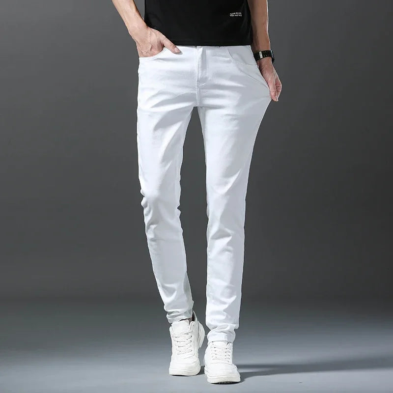 Straight-leg Denim Pants