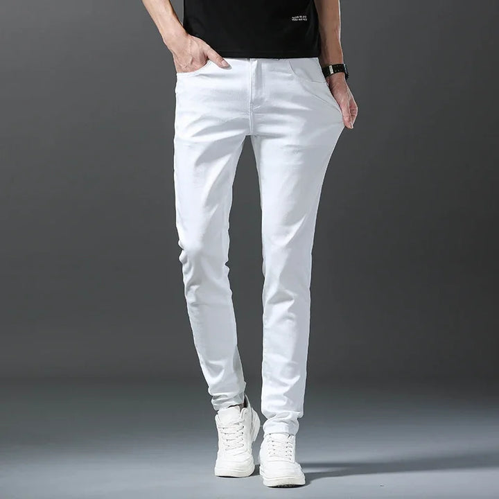 Straight-leg Denim Pants
