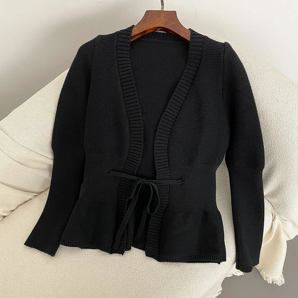 Slim Fit Knit Sweater Jacket Women’s