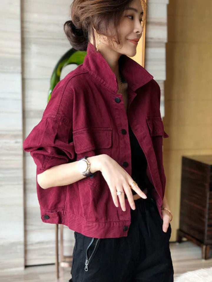 2023 Women’s Jean Jacket Stylish Street Top