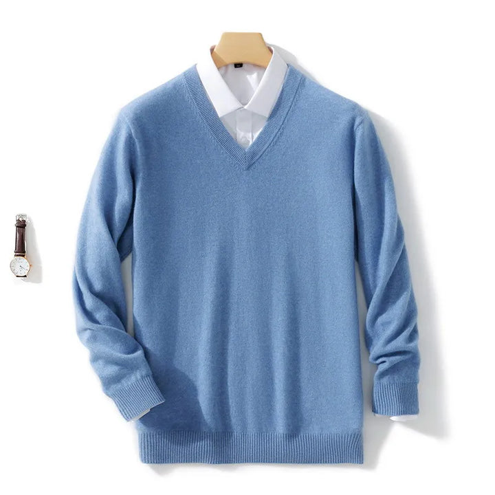 Men's Cashmere Cotton Sweater