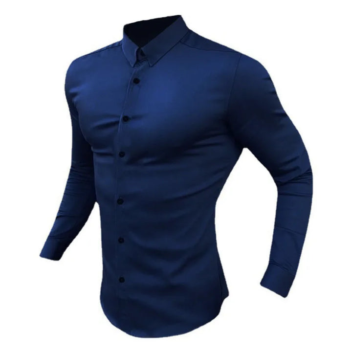 Men’s Smart Casual Tuxedo Dress Shirt