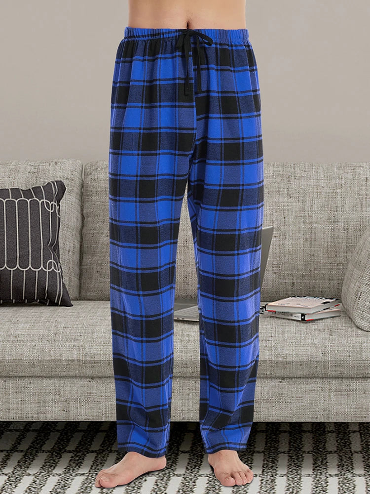 Men’s Plaid Sleep Bottoms