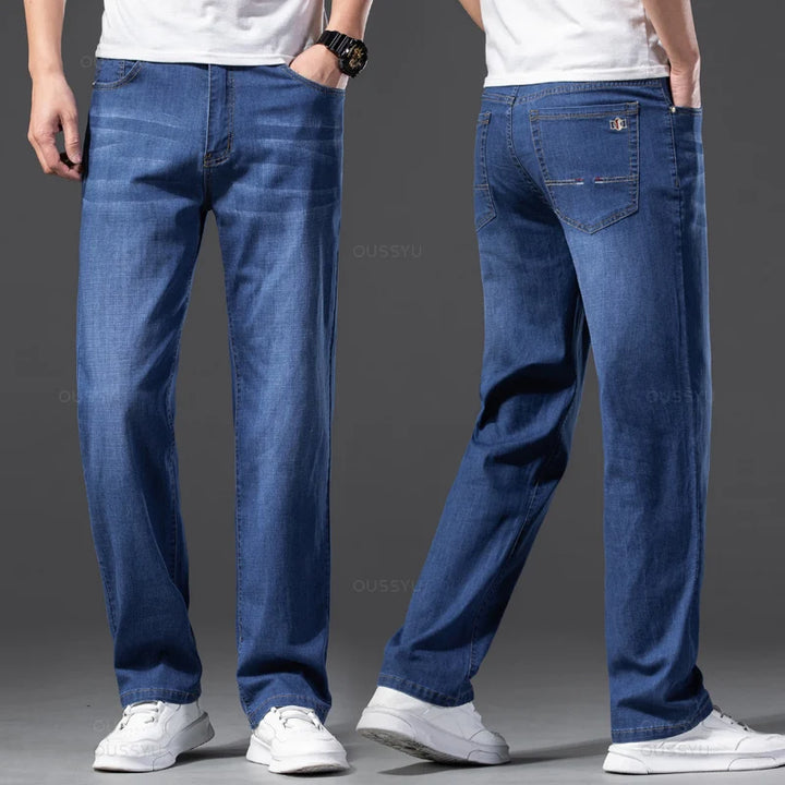 Light Blue Fit Jeans Plus Size 40 42 44 46