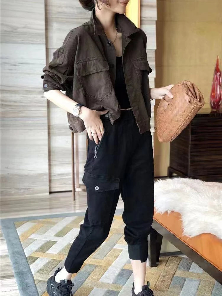 2023 Women’s Jean Jacket Stylish Street Top