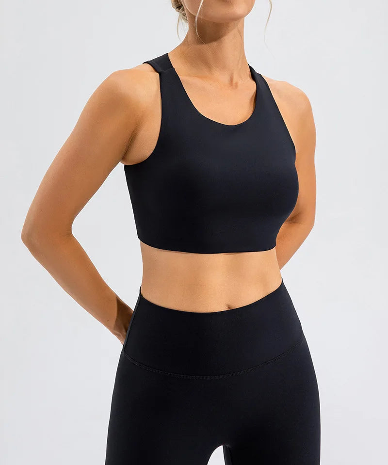 Women's Seamless Yoga Set Leggings & Crop Top