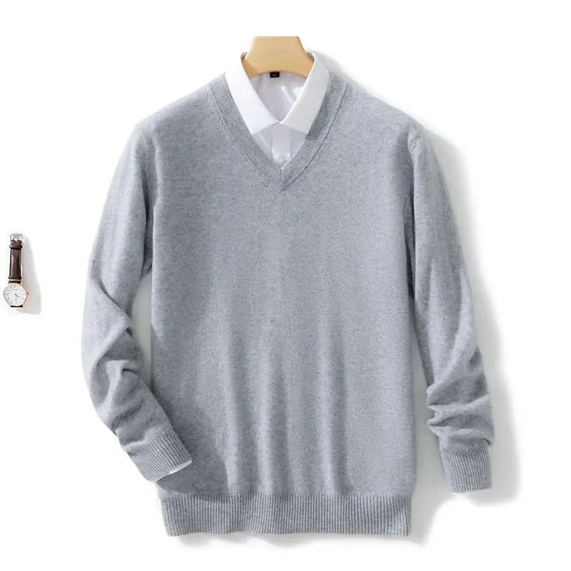 Men's Cashmere Cotton Sweater