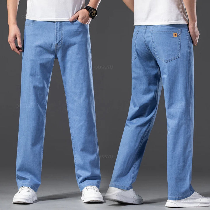 Light Blue Fit Jeans Plus Size 40 42 44 46