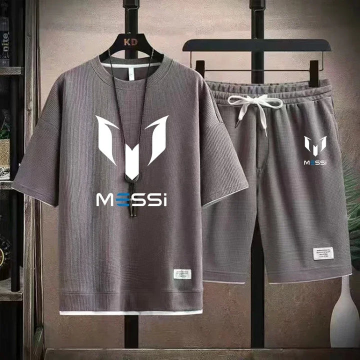 Men’s Summer Sports Set Messi Print