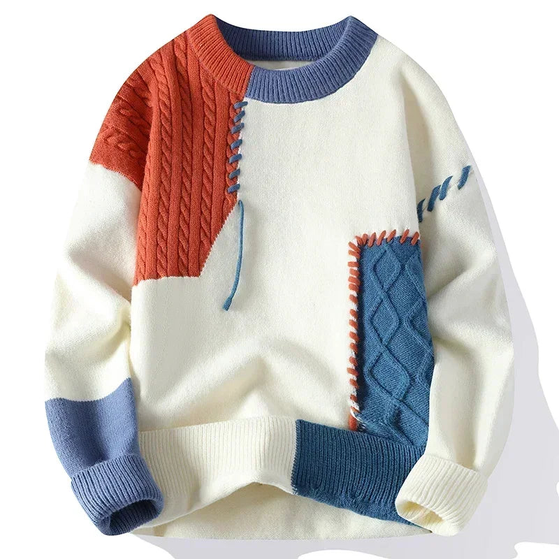 Mock Round Neck Sweaters