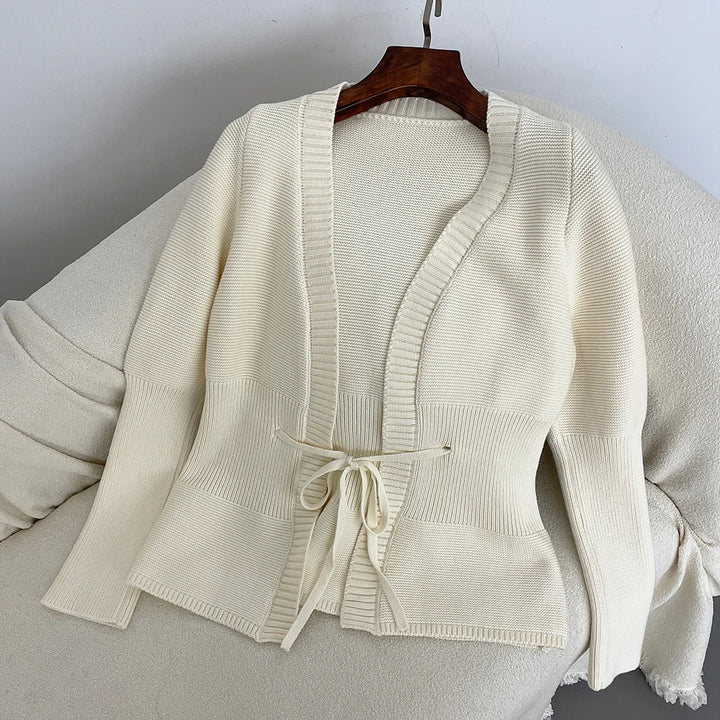 Slim Fit Knit Sweater Jacket Women’s