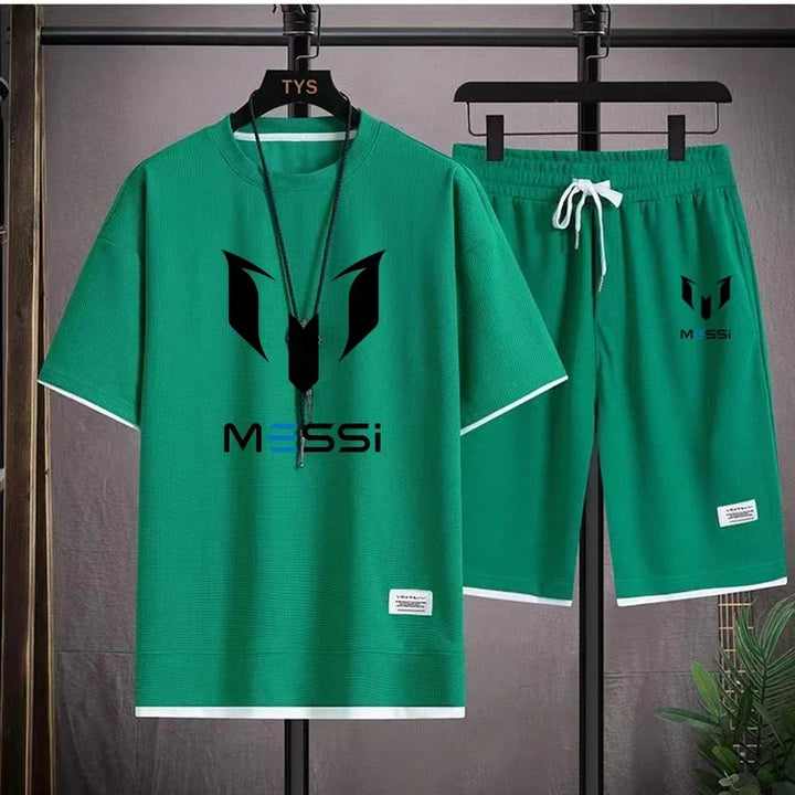 Men’s Summer Sports Set Messi Print