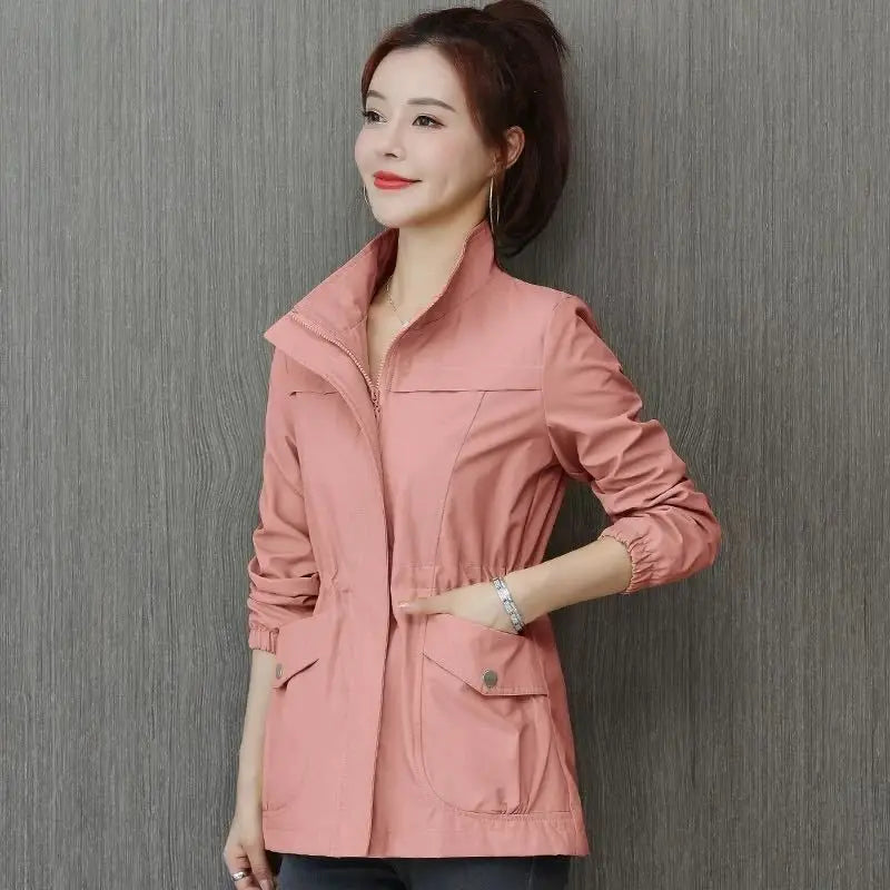 Elegant Windbreaker Slim Fit Jacket