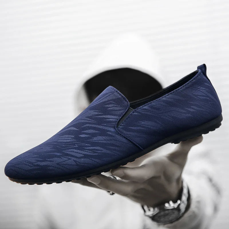 Men’s Flat-Bottomed Canvas Sports Shoes