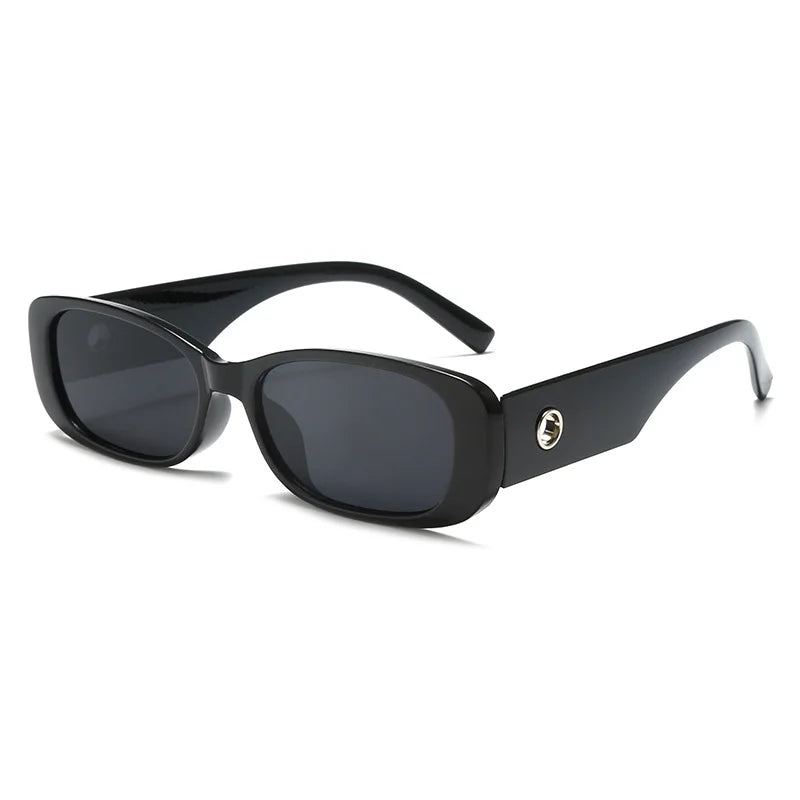 Box Shaped Trendy and Cool Sunglasses Suitable for Men and Women, with Sun Protection,strong Light Protection, and UV Protection