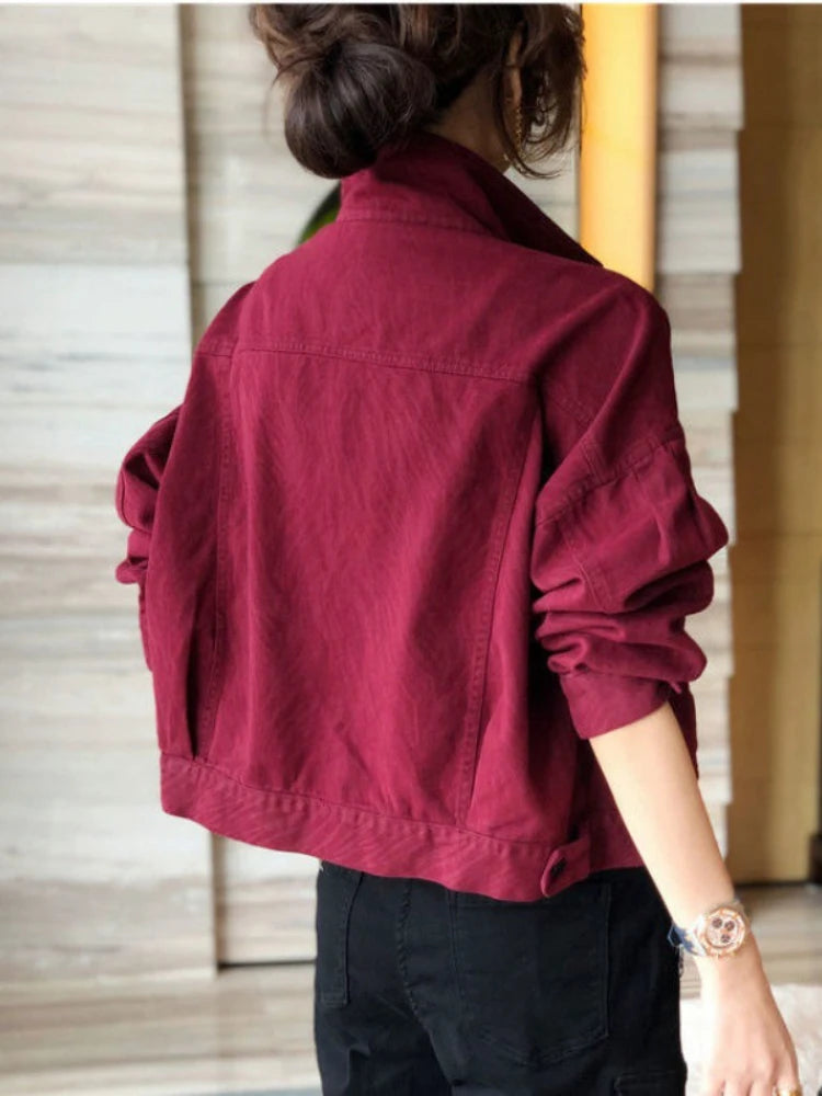 2023 Women’s Jean Jacket Stylish Street Top