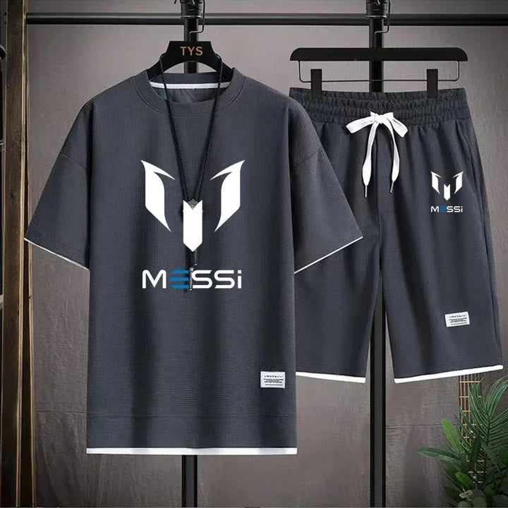 Men’s Summer Sports Set Messi Print