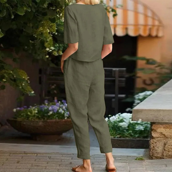 Women’s Linen Co-Ord Set