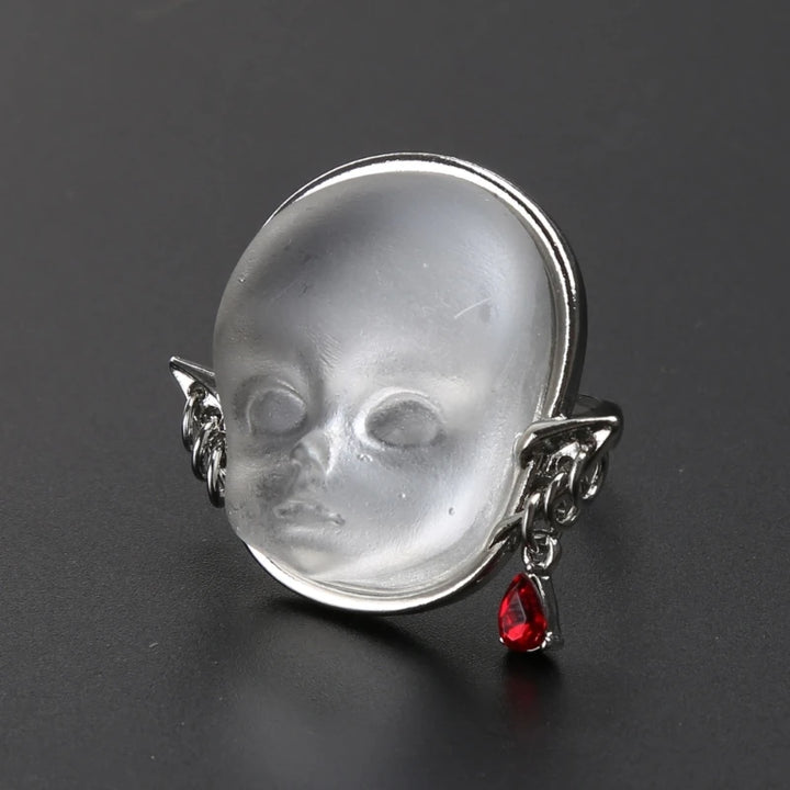 Adjustable Open Ring Trendy Alloy Jewelry