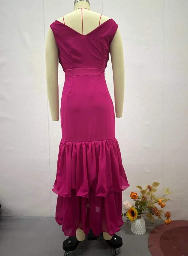 Elegant Off-Shoulder A-Line Party Dress 2025