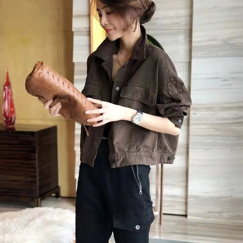 2023 Women’s Jean Jacket Stylish Street Top