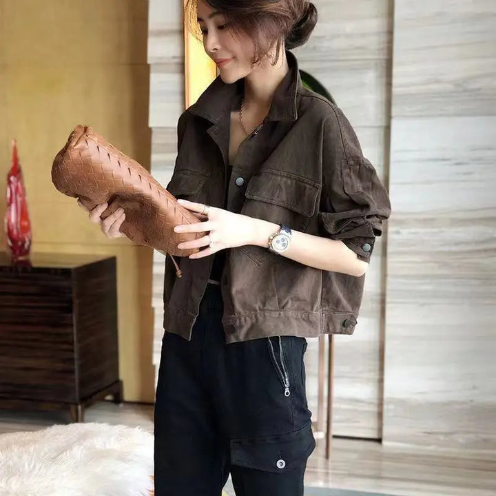 2023 Women’s Jean Jacket Stylish Street Top
