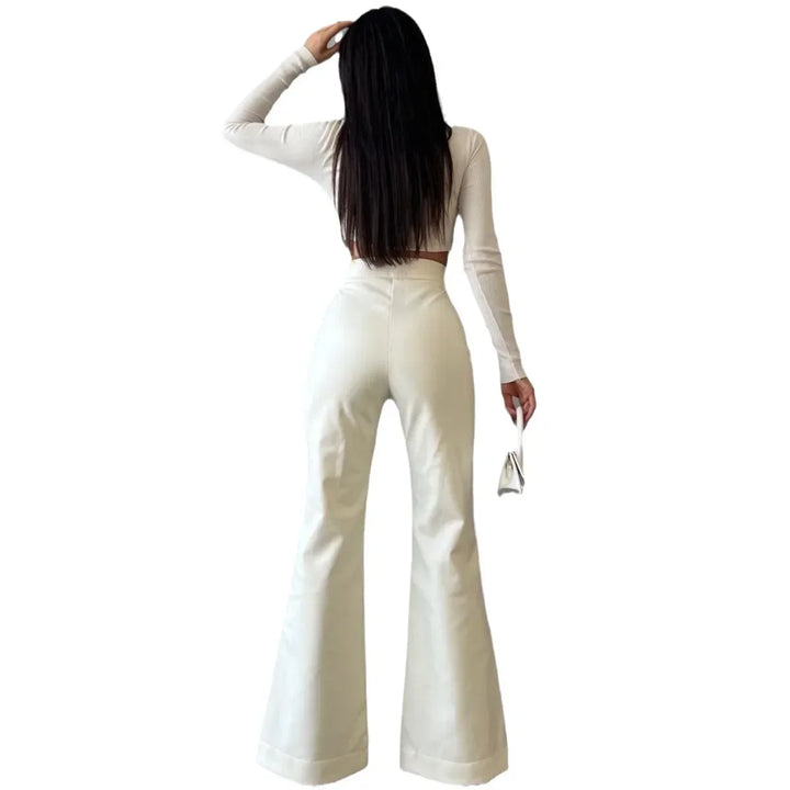 Slim Fit Leather Pants Women’s Fall/Winter