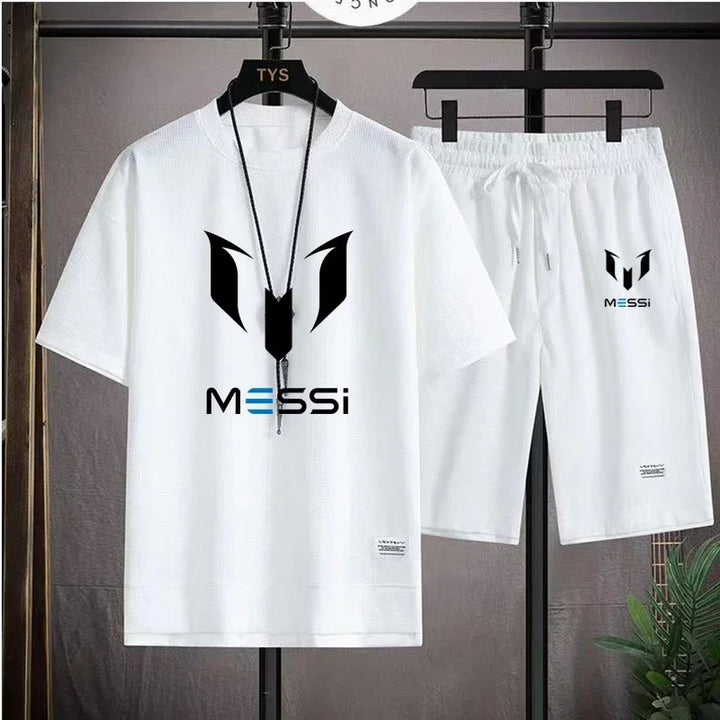 Men’s Summer Sports Set Messi Print