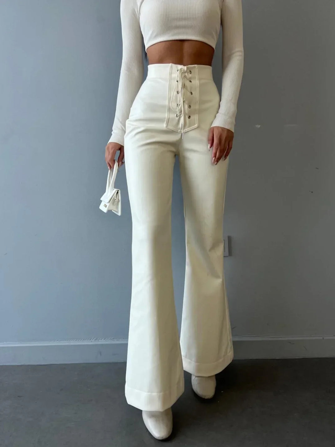 Slim Fit Leather Pants Women’s Fall/Winter