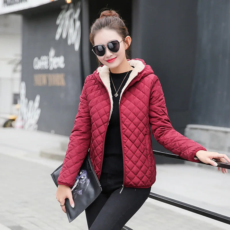 Warm Winter Parka Women’s Velvet Coat