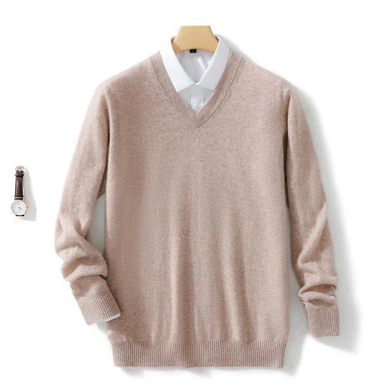 Men's Cashmere Cotton Sweater