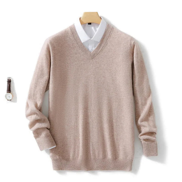 Men's Cashmere Cotton Sweater