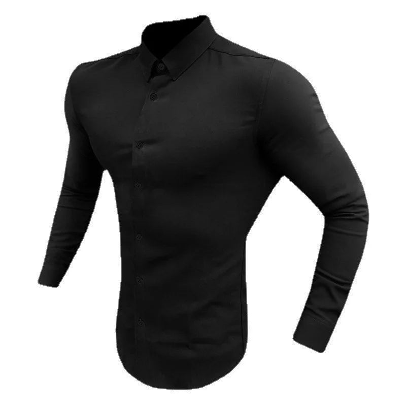 Men’s Smart Casual Tuxedo Dress Shirt