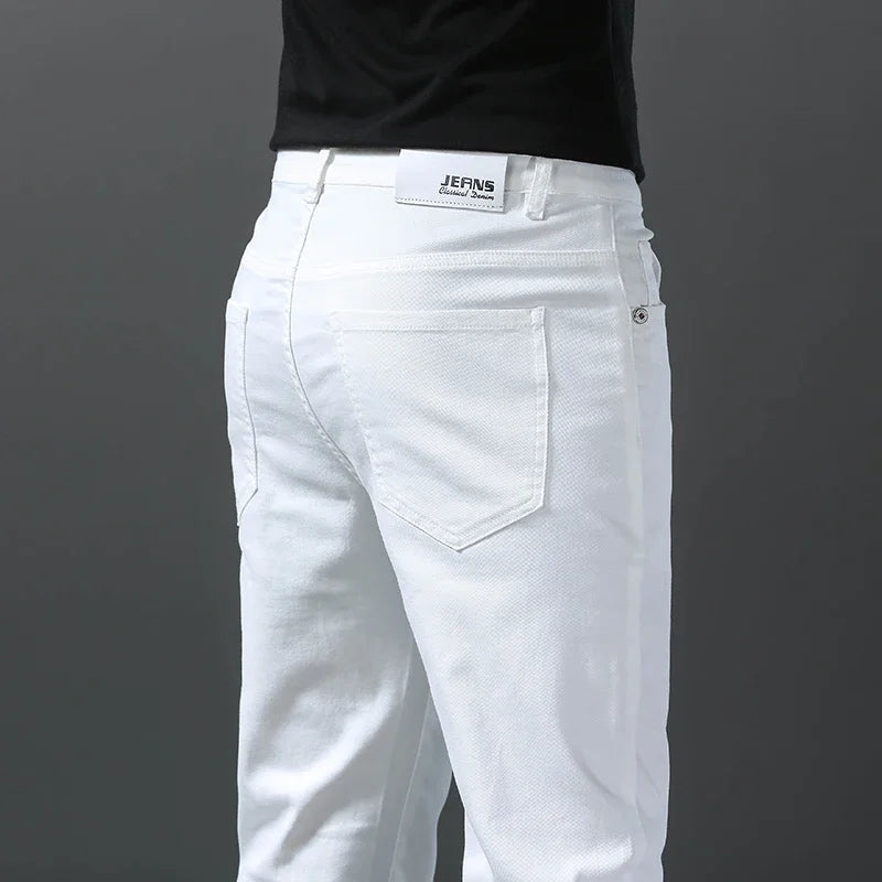 Straight-leg Denim Pants