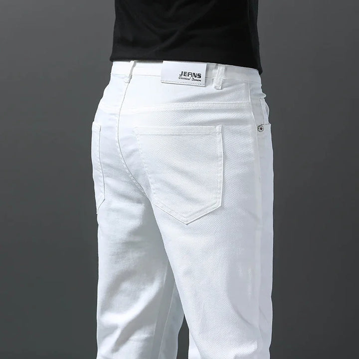 Straight-leg Denim Pants