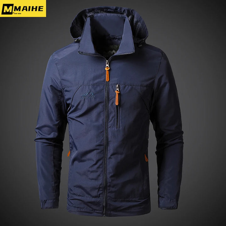 Hooded Windbreaker Outdoor Jacket