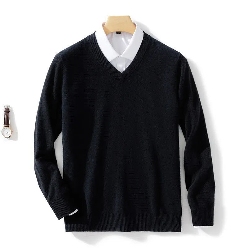 Men's Cashmere Cotton Sweater