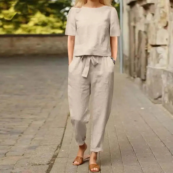 Women’s Linen Co-Ord Set