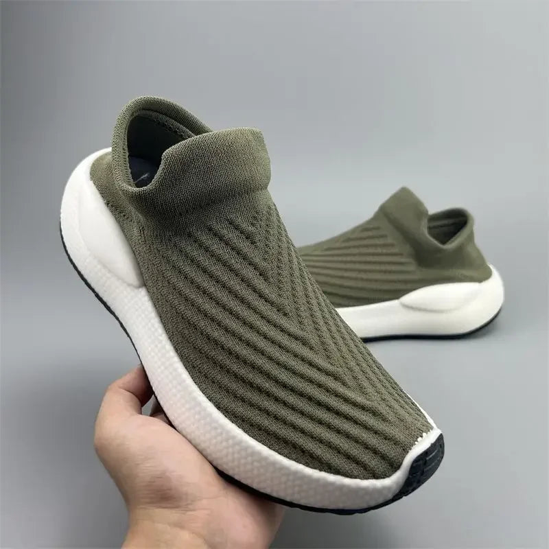 Men’s Slip-on Air Mesh Platform Shoes