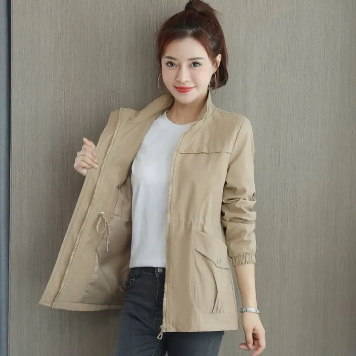 Elegant Windbreaker Slim Fit Jacket