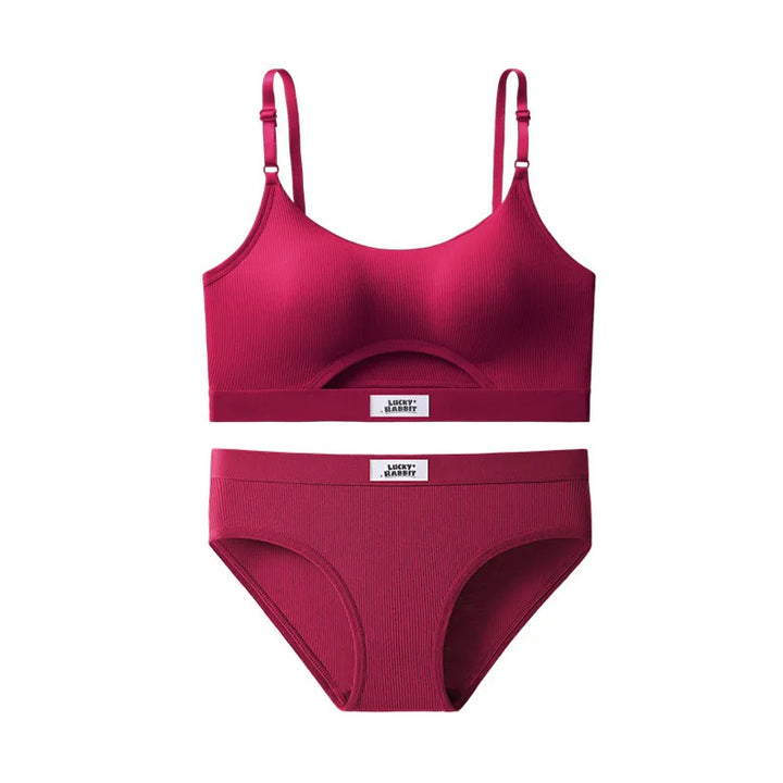 Seamless Bra & Panty Set Wireless, Comfy & Sexy